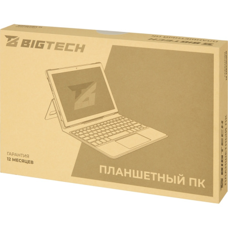 Планшет BigTech D2 10.95 128 Гб серебристый
