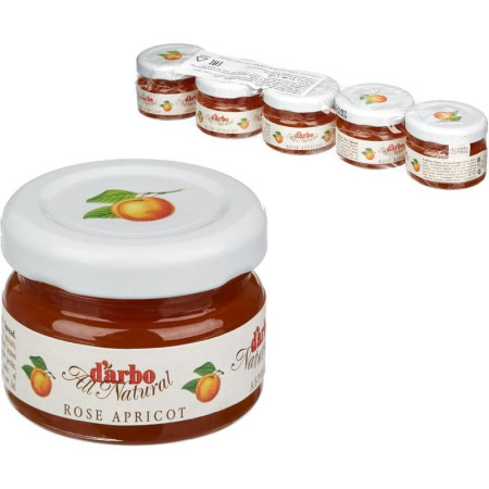 Конфитюр Darbo абрикос 28 г (5 штук в упаковке) Конфитюр Darbo абрикос 28 г (5 штук в упаковке)