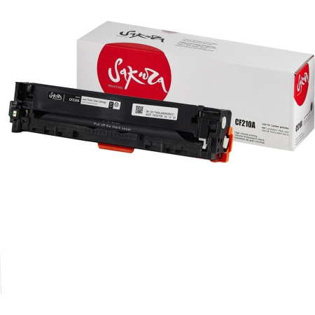 Картридж лазерный Sakura CF210A для HP черный совместимый