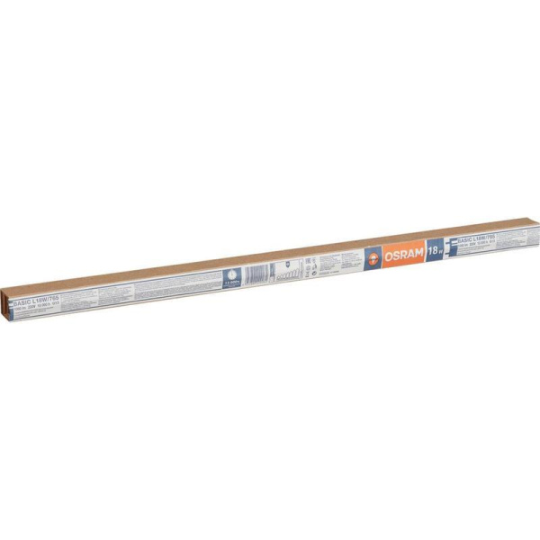 Лампа люминесцентная Osram L18W/765 18 Вт G13 T8 6400 K (25 штук в упаковке, 4008321959669)