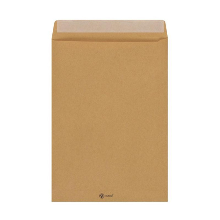 Пакет почтовый Multipack В4 из крафт-бумаги стрип 250х353 мм (100 г/кв.м, 200 штук в упаковке)