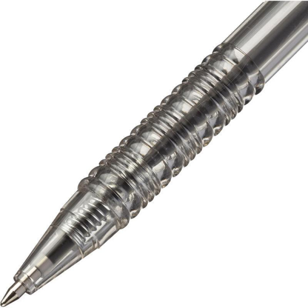 Ручка шариковая автоматическая M&G черная (толщина линии письма   0.5 мм)