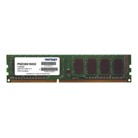 Оперативная память Patriot 8 ГБ PSD38G16002 (DIMM DDR3)