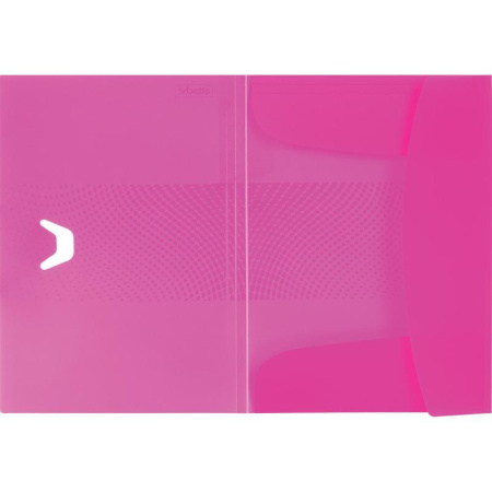 Папка на резинке Attache Digital А4+ пластиковая розовая (0.45 мм, до 200 листов)