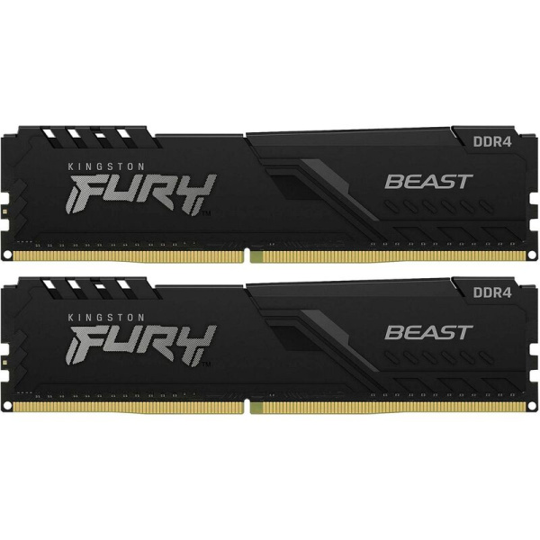 Оперативная память Kingston Fury 16 ГБ KF432C16BBK2/16 (2x8 ГБ DIMM  DDR4)
