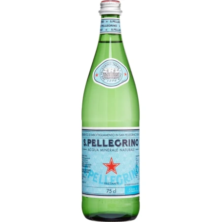 Вода минеральная S.Pellegrino столовая газированная 0.75 л