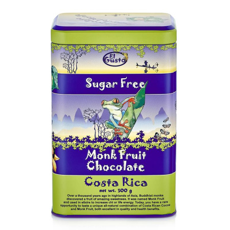 Какао El Gusto Sugar Free Cocoa Monk Fruit порошок 300 г