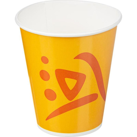 Стакан одноразовый бумажный 300 мл 100 штук в упаковке Huhtamaki Whizz