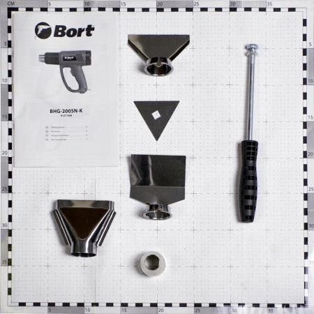 Фен технический Bort BHG-2005N-K (91271068)