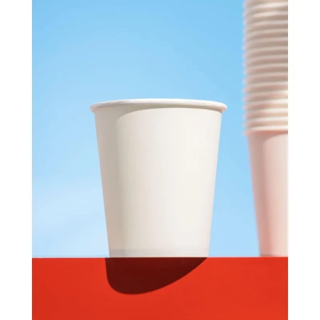 Стакан одноразовый Комус Эконом бумажный белый 250 мл 50 штук в упаковке Стакан одноразовый Комус Эконом бумажный белый 250 мл 50 штук в упаковке