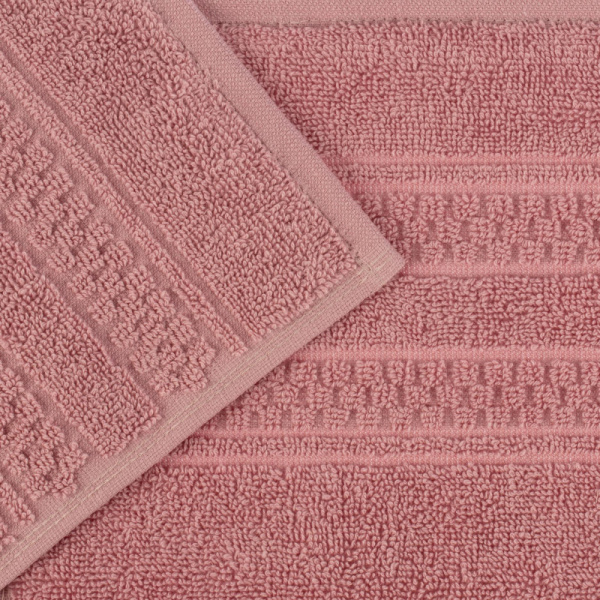 Полотенце махровое Комус Данмор 70х120 см 480 г/кв.м розовое