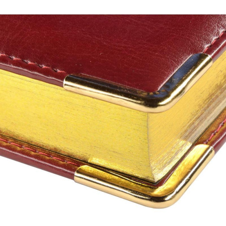 Ежедневник полудатированный Bruno Visconti Boss искусственная кожа A5+ 208 листов бордовый (145х217 мм) (артикул производителя 3-404/270) Ежедневник полудатированный Bruno Visconti Boss искусственная кожа A5+ 208 листов бордовый (145х217 мм) (артикул производителя 3-404/270)