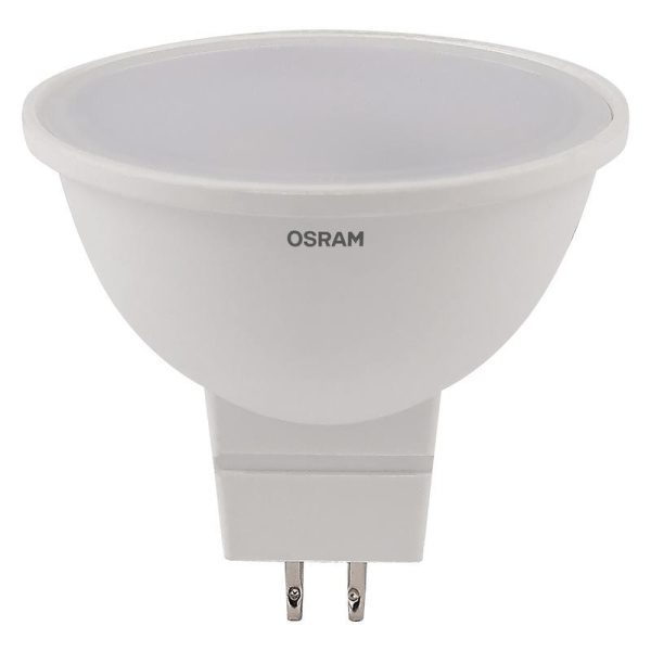 Лампа светодиодная Osram LVMR1635 MR16 5 Вт G5.3 6500K 400Лм 220-240 В  (4058075582484)