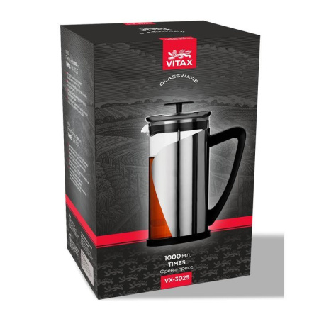 Френч-пресс Vitax Times VX-3025 1000 мл