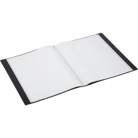 Папка файловая на 60 файлов Attache черная