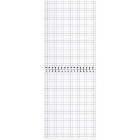Блокнот Stenography А5 60 листов в ассортименте в клетку на спирали (145х203 мм)