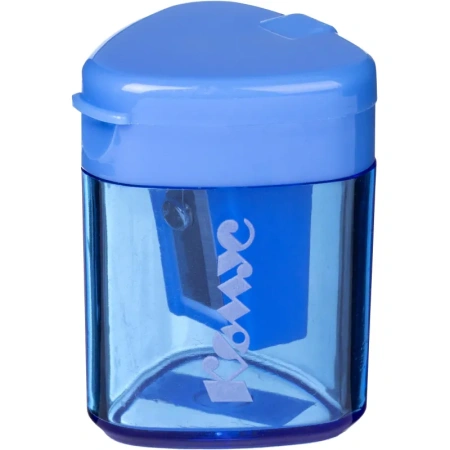 Точилка для карандашей Комус Класс с контейнером  пластиковая/металлическая Точилка для карандашей Комус Класс с контейнером  пластиковая/металлическая