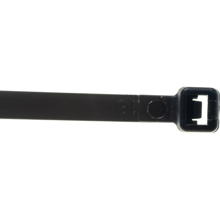 Хомут (стяжка) пластиковый Вихрь 300x4.8 мм черный 100 штук