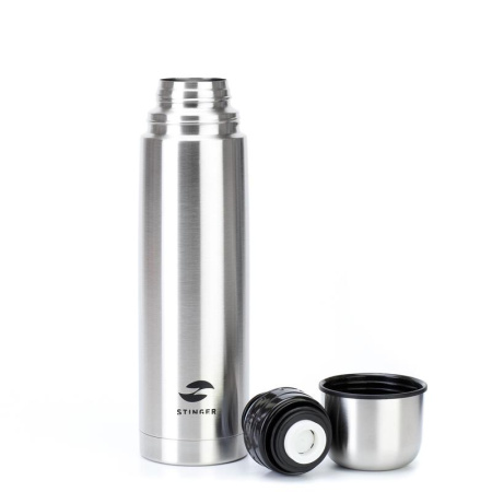 Термос Stinger 1 л серебристый