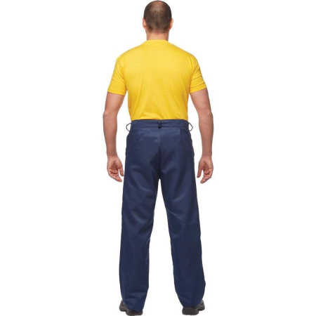 Костюм рабочий летний мужской л16-КБР синий/васильковый (размер 56-58, рост 158-164)