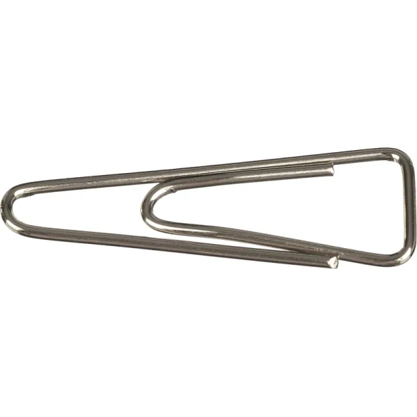 Скрепки канцелярские 25 мм Комус металлические никелированные (100 штук в упаковке) Скрепки канцелярские 25 мм Комус металлические никелированные (100 штук в упаковке)