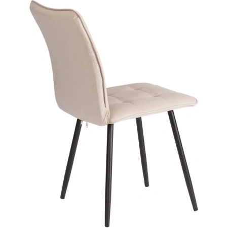 Стул обеденный Комус Мебель Flame бежевый (ткань, металл)