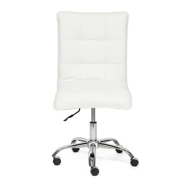 Кресло офисное Zero белое (искусственная кожа, металл)
