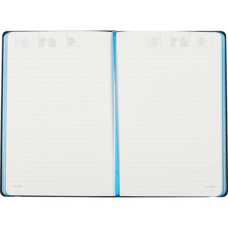 Ежедневник недатированный Bruno Visconti Megapolis Soft искусственная кожа А5 136 листов коричневый (голубой обрез, 144х212 мм) (артикул производителя 3-470/06)