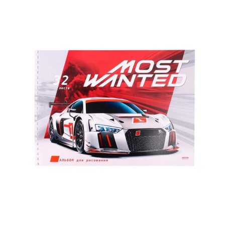 Альбом для рисования Проф-пресс Спортпрототип А4 32 листа