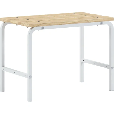 Скамья для раздевалок Металл-Завод сосна (дерево, металл, 500х350х450  мм)