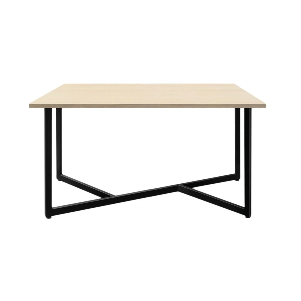 Стол обеденный Энги-1 (молочный дуб/черный, 1550х900х760 мм)