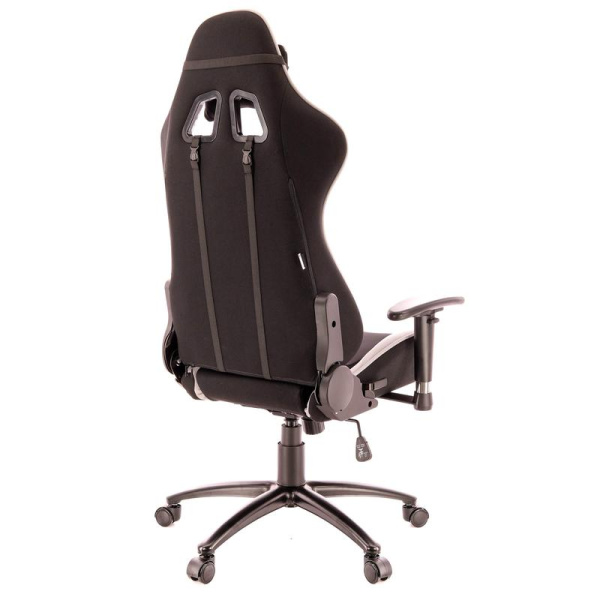Кресло игровое Everprof Lotus S4 серое/черное (ткань, металл)