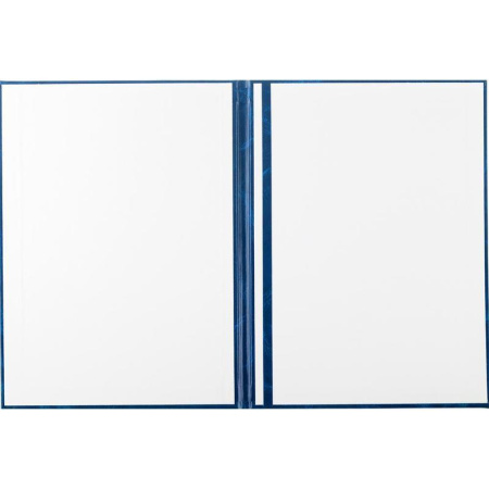 Папка адресная На подпись А4 бумвинил синий мрамор