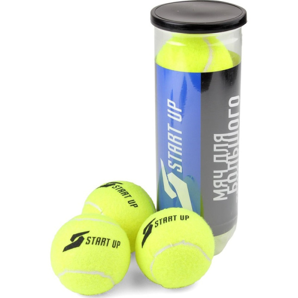 Мяч для большого тенниса Start Up ECE 040 (3 штуки в упаковке)