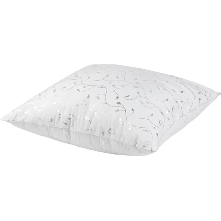 Подушка Эльф SILVER 68х68 см искусственный лебяжий пух/микрофибра