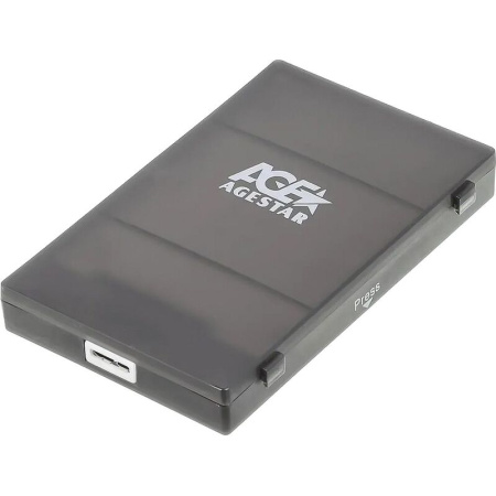 Корпус для HDD/SSD AgeStar 3UBCP1-6G черный
