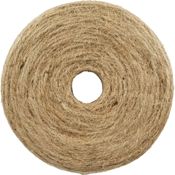 Шнур банковский (джут, полировка, диаметр 1,5 мм)