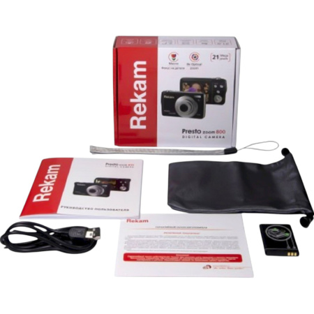 Фотоаппарат Rekam Presto Zoom 850 черный