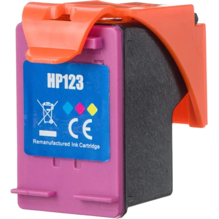 Картридж струйный Комус 123 F6V16AE для HP CMY совместимый