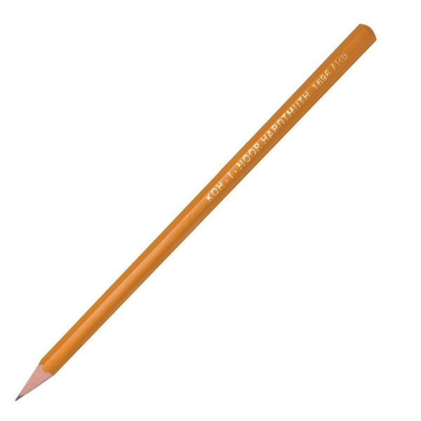 Набор карандашей чернографитных заточенных Koh-I-Noor шестигранных (12  штук в наборе)