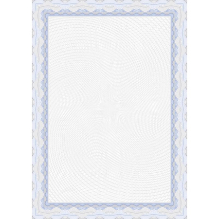 Сертификат-бумага Decadry DC-OSD4040 (A4, 115 г, 25 листов, синяя рамка)