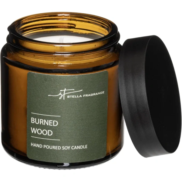Свеча ароматическая Burned Wood 90 г
