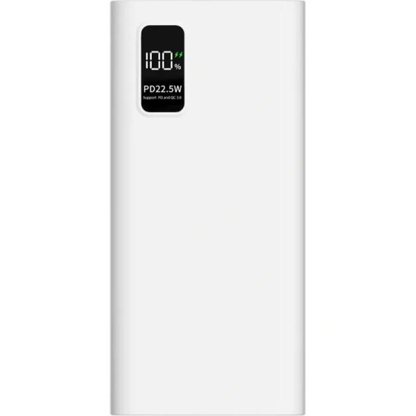Внешний аккумулятор (power bank) Pero  PB06 20000 мАч 22.5W белый  (4673759570092)