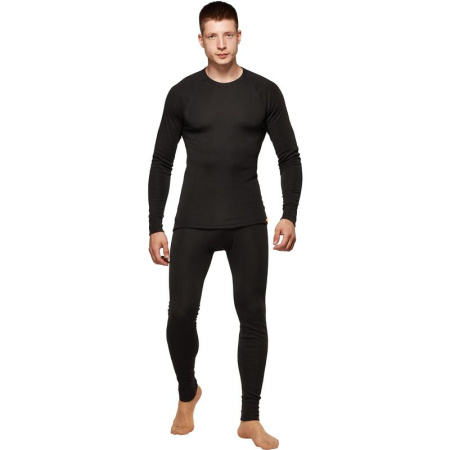 Термокальсоны Comazo мужские Activ-25 трикотаж полиэстер черные с  начесом (размер 56, рост 182)