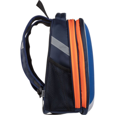 Ранец Комус Класс Light Super car синий с двумя отделениями