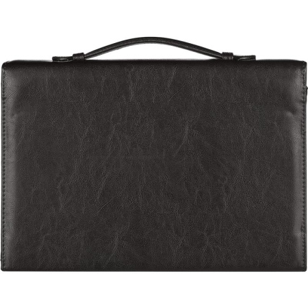 Портфель Алекс Профи из искусственной кожи черного цвета (388)