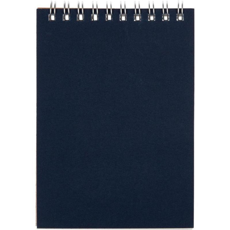 Блокнот Альт Офис 1 А6 60 листов синий в клетку на спирали (95х135 мм) (артикул производителя 61358)