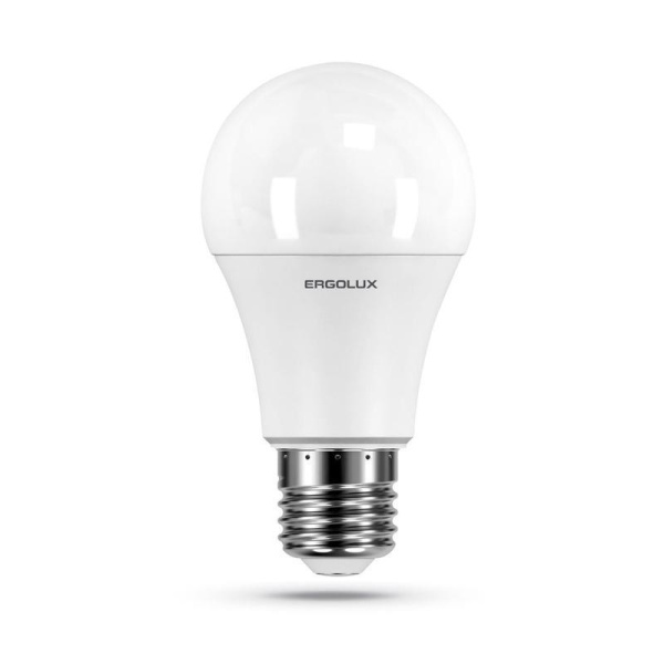 Лампа светодиодная Ergolux 15 Вт E27 грушевидная 4500 К холодный белый свет