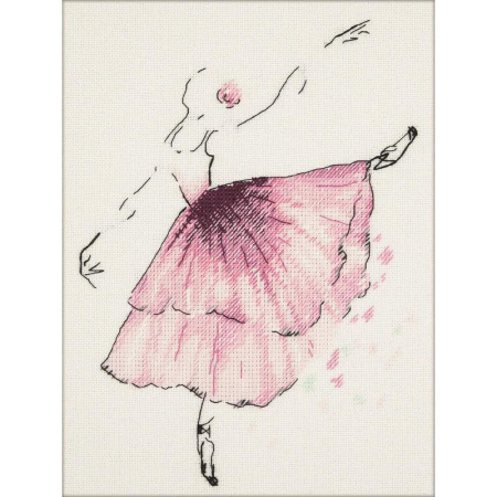 Набор для вышивания Panna Балерина Анемон