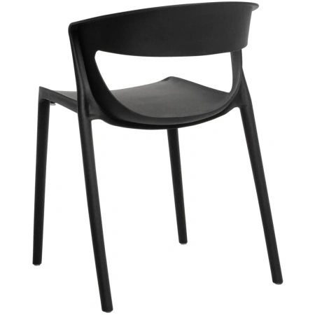 Стул обеденный Evok чёрный (пластик)